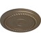Ekena Millwork Alexandria Rope Ceiling Medallion (Fits Canopies up to 4 5/8"), 19 5/8"OD x 1 1/2"P, Warm Silver CM18ALWSS - alternate 3
